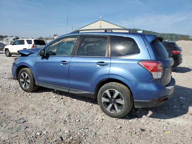 JF2SJARC3JH497297 - 2018 SUBARU FORESTER 2.5I LIMITED BLUE photo 2