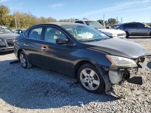 3N1AB7AP2DL615549 - 2013 NISSAN SENTRA S BLACK photo 4