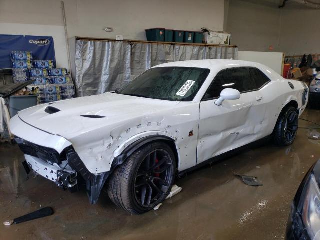 2C3CDZFJXMH634895 - 2021 DODGE CHALLENGER R/T SCAT PACK WHITE photo 1