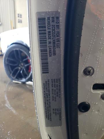 2C3CDZFJXMH634895 - 2021 DODGE CHALLENGER R/T SCAT PACK WHITE photo 13