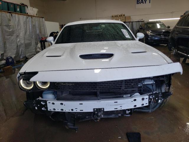 2C3CDZFJXMH634895 - 2021 DODGE CHALLENGER R/T SCAT PACK WHITE photo 5