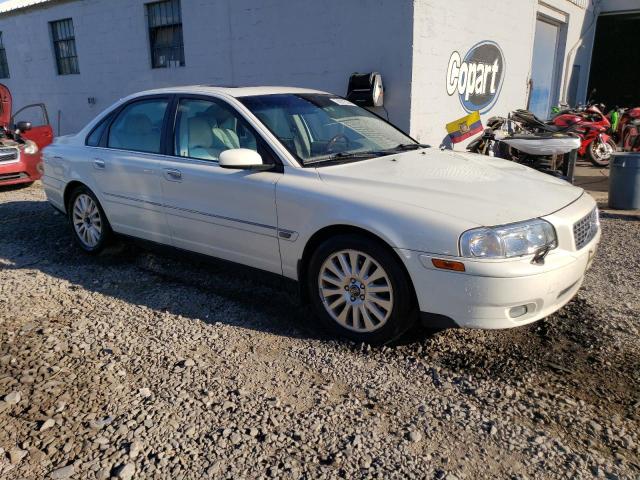 YV1TH592461439660 - 2006 VOLVO S80 2.5T WHITE photo 4