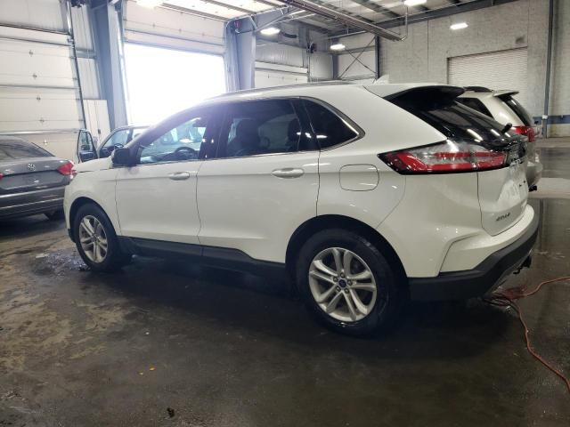 2FMPK4J95LBA12608 - 2020 FORD EDGE SEL WHITE photo 2