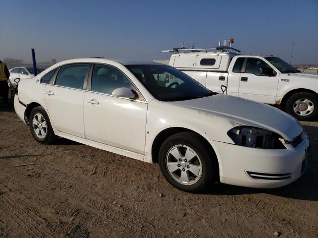 2G1WT57K791209154 - 2009 CHEVROLET IMPALA 1LT WHITE photo 4