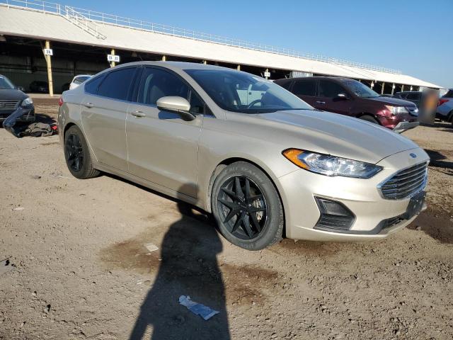 3FA6P0G73KR284631 - 2019 FORD FUSION S TAN photo 4