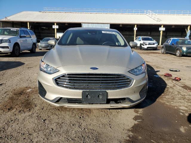 3FA6P0G73KR284631 - 2019 FORD FUSION S TAN photo 5