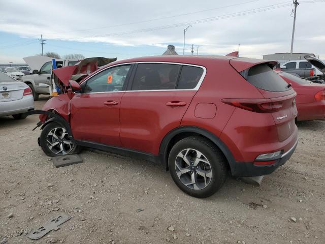 KNDPM3AC4M7919705 - 2021 KIA SPORTAGE LX RED photo 2