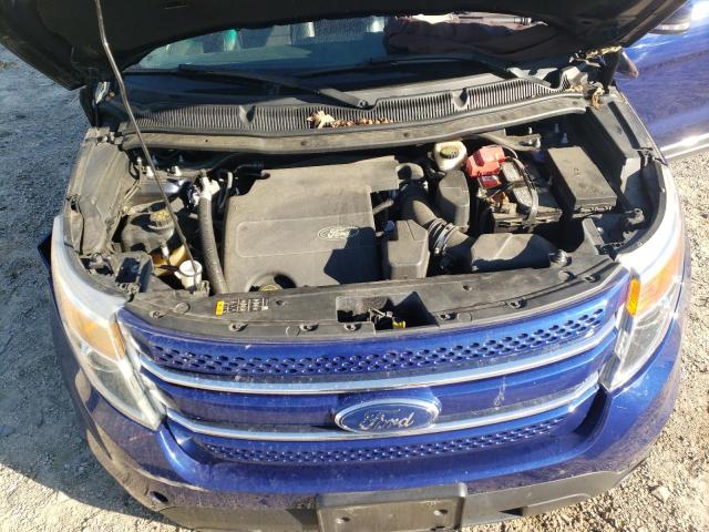 1FM5K8F87EGC13680 - 2014 FORD EXPLORER LIMITED BLUE photo 12