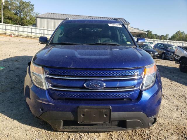 1FM5K8F87EGC13680 - 2014 FORD EXPLORER LIMITED BLUE photo 5