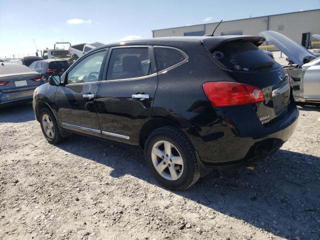 JN8AS5MT8CW277386 - 2012 NISSAN ROGUE S BLACK photo 2