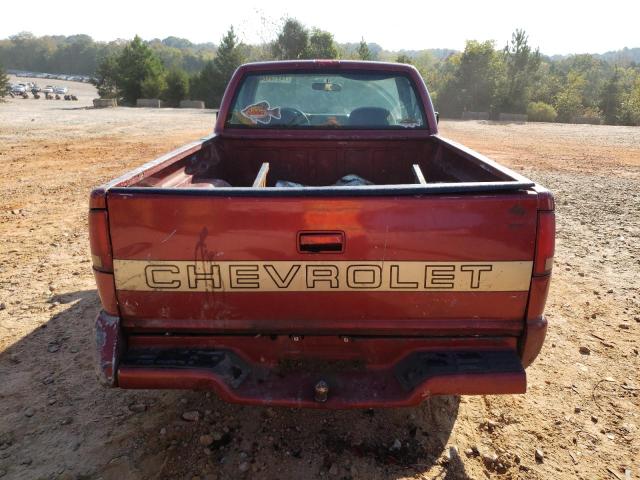 1GCCS1443R8116561 - 1994 CHEVROLET S TRUCK S10 RED photo 6