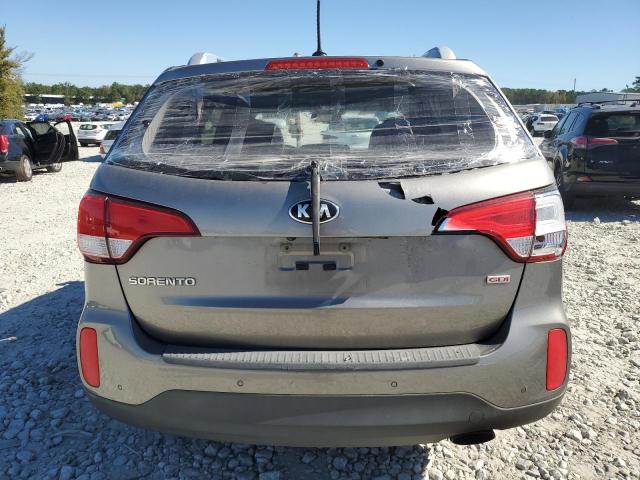 5XYKT4A67FG590436 - 2015 KIA SORENTO LX GRAY photo 6