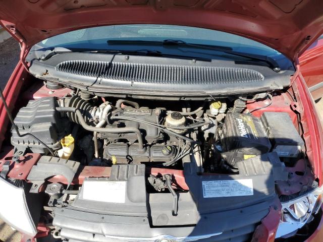 1A4GJ45R77B157107 - 2007 CHRYSLER TOWN & COU LX RED photo 12