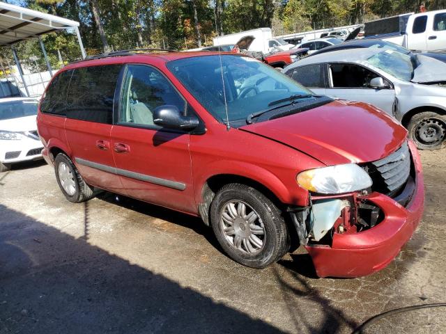 1A4GJ45R77B157107 - 2007 CHRYSLER TOWN & COU LX RED photo 4