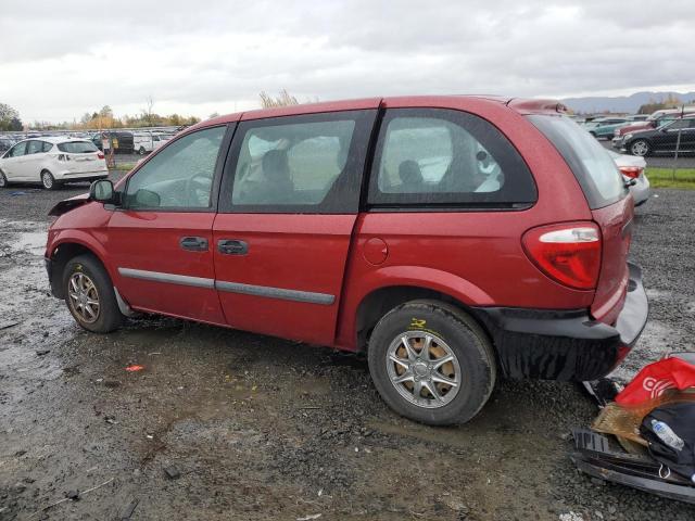 1D4GP25R56B737630 - 2006 DODGE CARAVAN SE RED photo 2