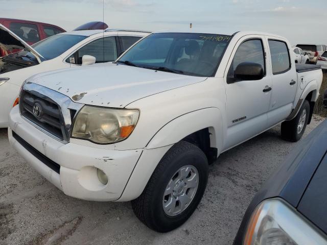 3TMJU62N39M071126 - 2009 TOYOTA TACOMA DOUBLE CAB PRERUNNER WHITE photo 1