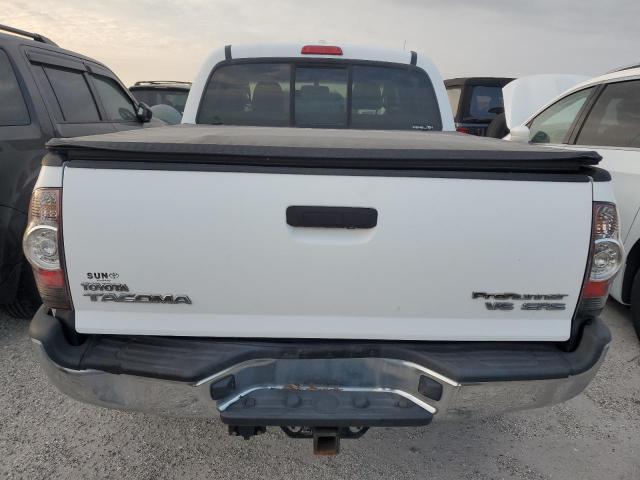 3TMJU62N39M071126 - 2009 TOYOTA TACOMA DOUBLE CAB PRERUNNER WHITE photo 6
