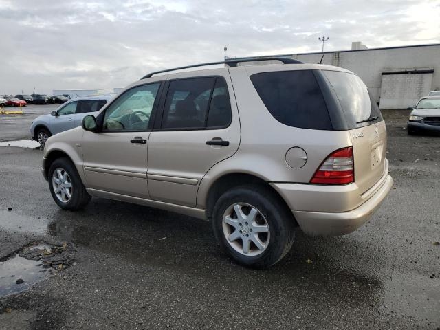 4JGAB72E41A282649 - 2001 MERCEDES-BENZ ML 430 TAN photo 2