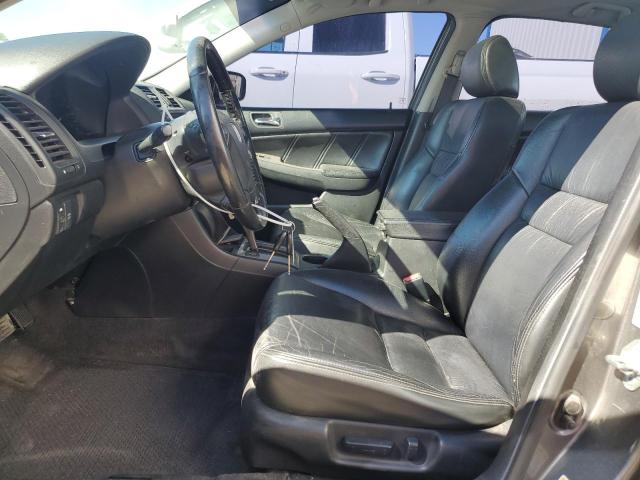 1HGCM66876A030117 - 2006 HONDA ACCORD EX GRAY photo 7