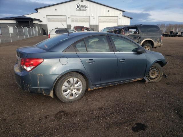 1G1PC5SH5C7301521 - 2012 CHEVROLET CRUZE LS BLUE photo 3