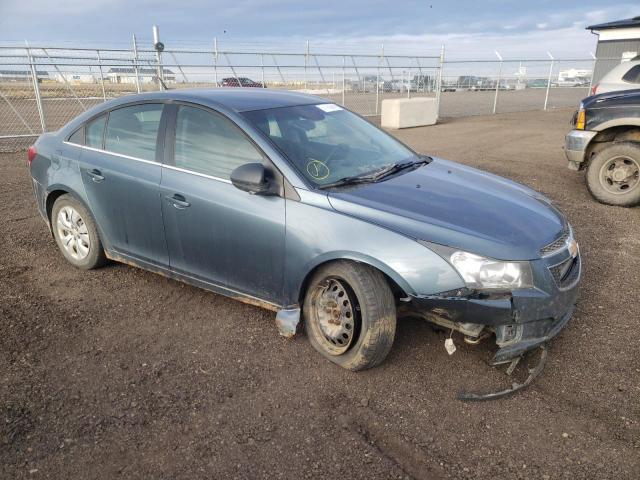 1G1PC5SH5C7301521 - 2012 CHEVROLET CRUZE LS BLUE photo 4