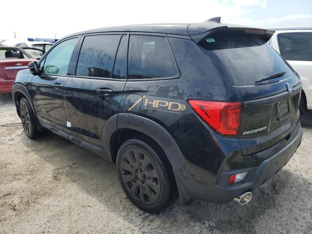 5FNYF7H54NB001025 - 2022 HONDA PASSPORT EXL შავი ფოტო 2