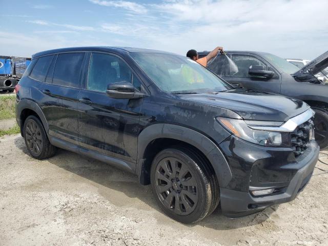 5FNYF7H54NB001025 - 2022 HONDA PASSPORT EXL შავი ფოტო 4
