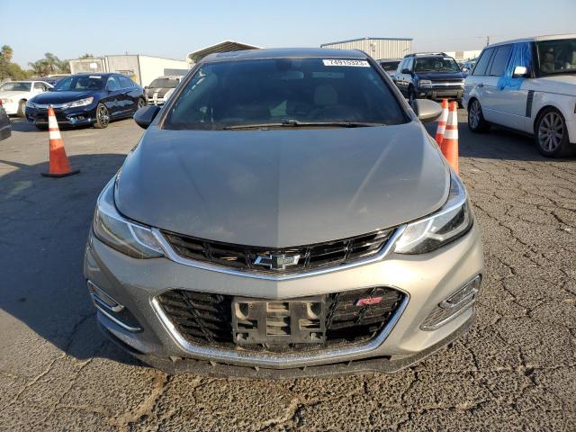 3G1BE6SM4HS535858 - 2017 CHEVROLET CRUZE LT GRAY photo 5