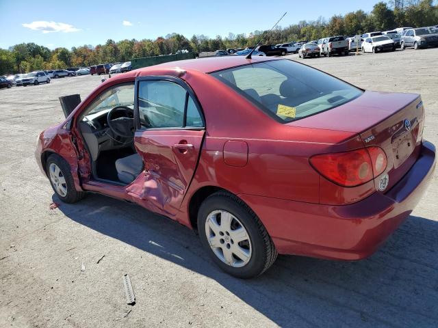 2T1BR30E67C724626 - 2007 TOYOTA COROLLA CE RED photo 2