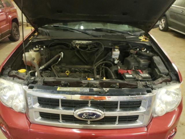 1FMCU0D7XCKC50181 - 2012 FORD ESCAPE XLT MAROON photo 12