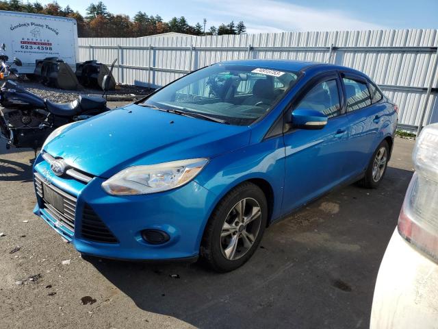 1FADP3F20EL150340 - 2014 FORD FOCUS SE BLUE photo 1