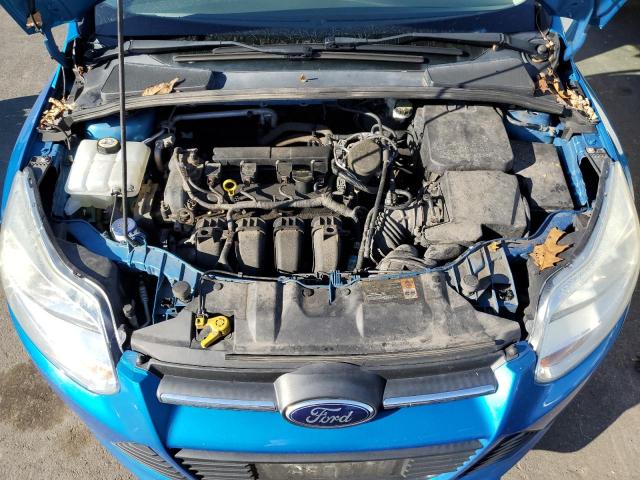 1FADP3F20EL150340 - 2014 FORD FOCUS SE BLUE photo 11