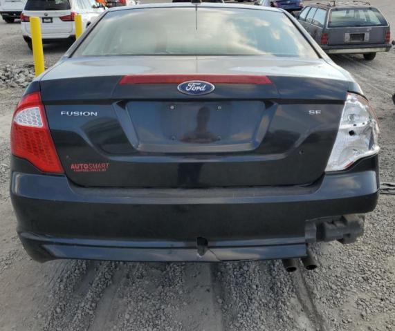 3FAHP0HAXBR214885 - 2011 FORD FUSION SE BLACK photo 6