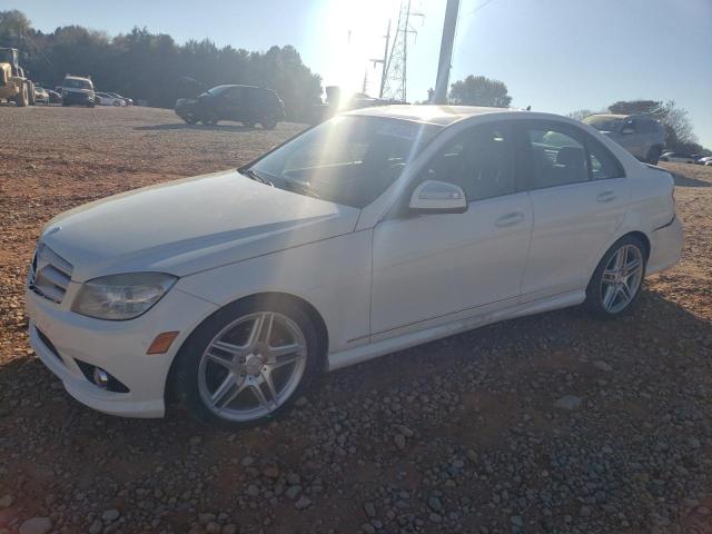 WDDGF54X29F240796 - 2009 MERCEDES-BENZ C 300 WHITE photo 1