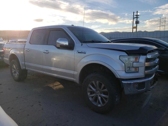 1FTEW1EF5HFA82985 - 2017 FORD F150 SUPERCREW SILVER photo 4