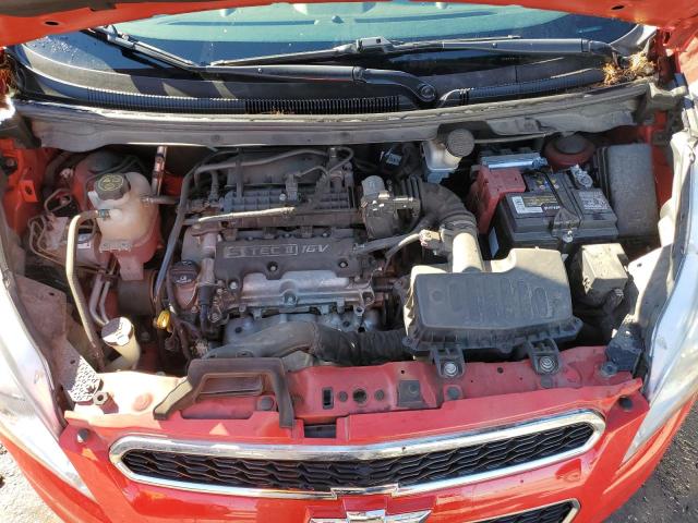 KL8CD6S94EC485998 - 2014 CHEVROLET SPARK 1LT RED photo 11