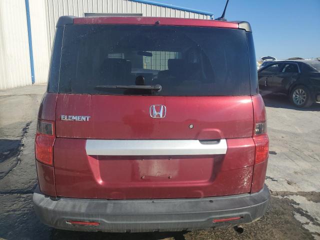 5J6YH1H71BL000247 - 2011 HONDA ELEMENT EX MAROON photo 6