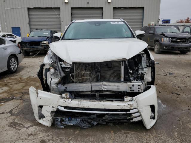 5TDKZRFH4KS571118 - 2019 TOYOTA HIGHLANDER SE WHITE photo 5