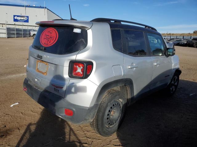 ZACNJBC15KPK44479 - 2019 JEEP RENEGADE TRAILHAWK SILVER photo 3