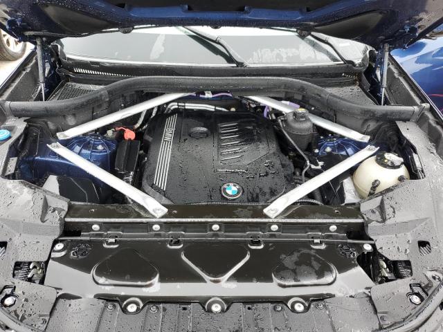5UXCY4C01M9E76429 - 2021 BMW X6 SDRIVE 40I BLUE photo 12