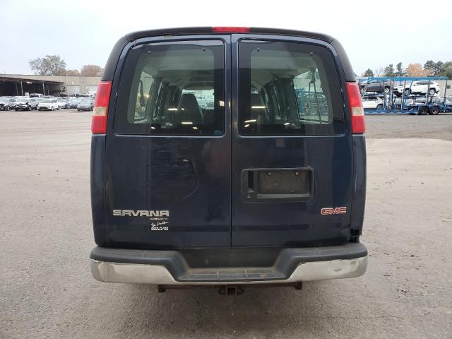 1GJHG39U361272933 - 2006 GMC SAVANA G3500 BLUE photo 6