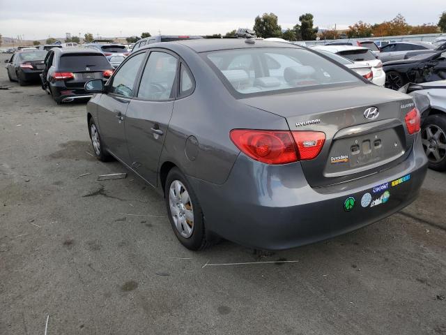 KMHDU46D18U334089 - 2008 HYUNDAI ELANTRA GLS GRAY photo 2