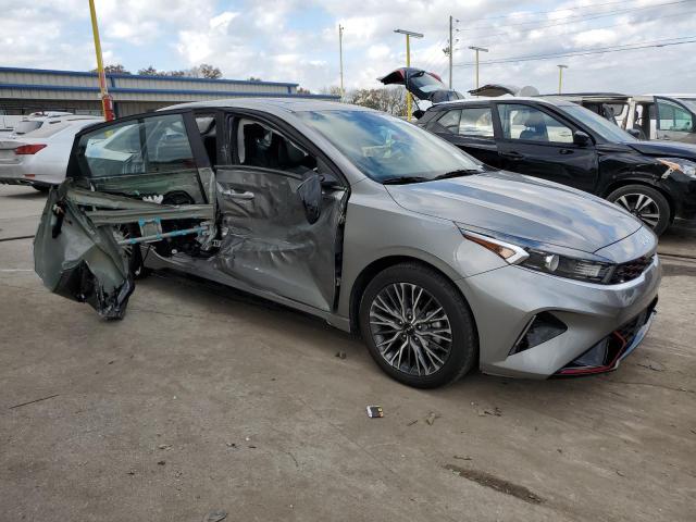 3KPF54AD6NE450884 - 2022 KIA FORTE GT LINE GRAY photo 4