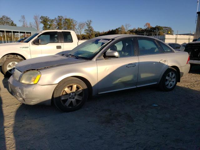 1MEHM40117G605765 - 2007 MERCURY MONTEGO LUXURY SILVER photo 1