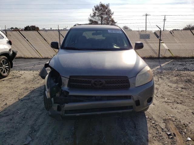 JTMBD33V776029542 - 2007 TOYOTA RAV4 GRAY photo 5