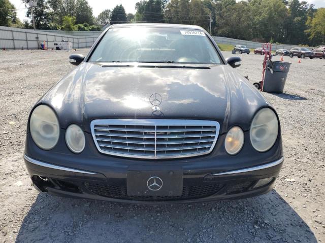 WDBUF65J15A638648 - 2005 MERCEDES-BENZ E 320 BLACK photo 5