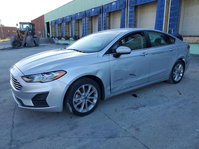 3FA6P0LU7KR224931 - 2019 FORD FUSION SE SILVER photo 1