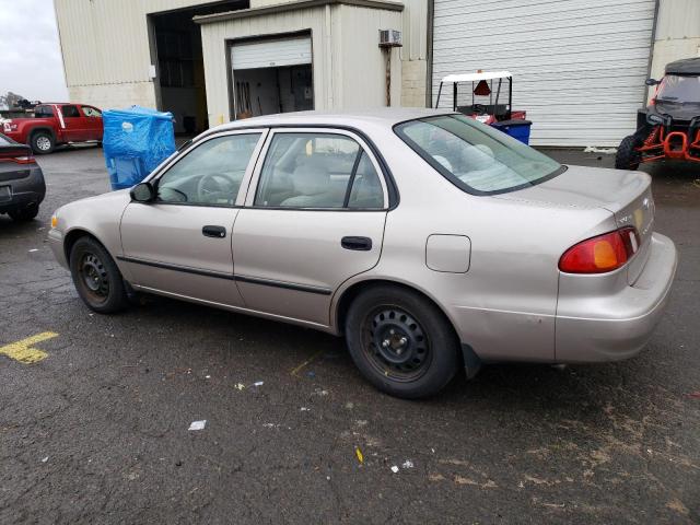 2T1BR12EXYC381385 - 2000 TOYOTA COROLLA VE BEIGE photo 2