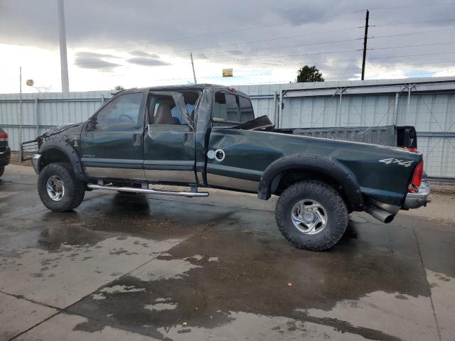 1FTSW31F51EB84531 - 2001 FORD F350 SRW SUPER DUTY GREEN photo 2