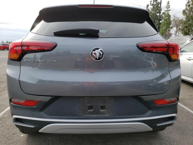 KL4MMDSLXMB150688 - 2021 BUICK ENCORE GX SELECT GRAY photo 6